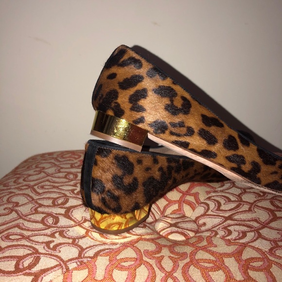 J. Crew Janey Leopard Calf Hair Flats - Picture 8 of 16